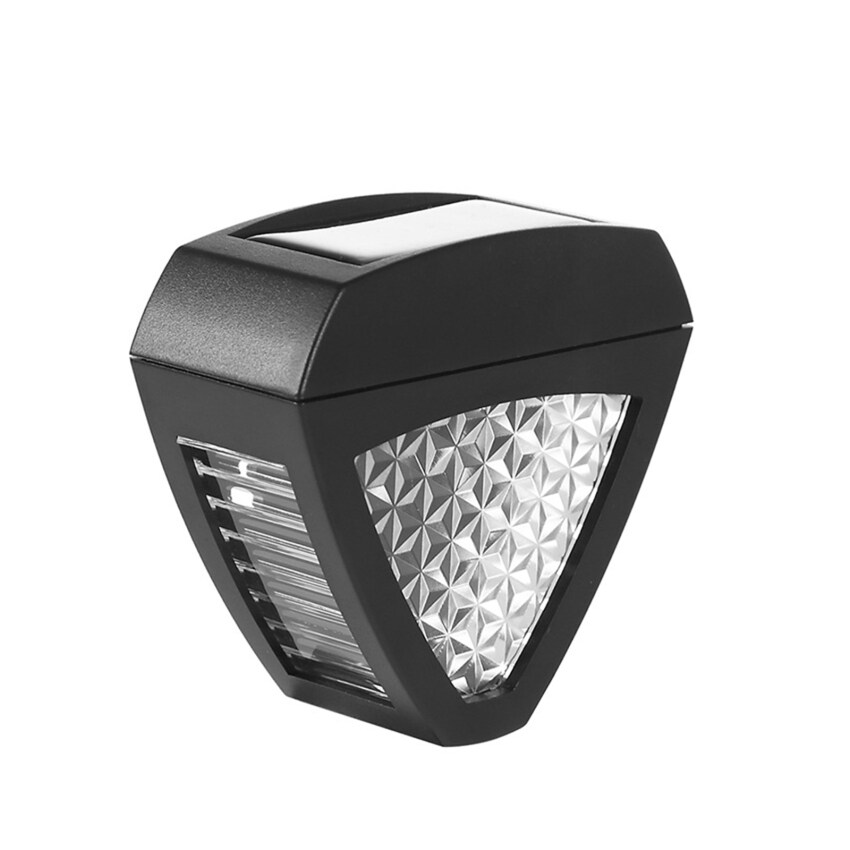 2LED Solar Wall Light Outdoor Solar Garden Light Solar LED Waterproof Wall Lamp Fence Lights Sconce Lamp for House Yard Corridor Villa Patio Decoration